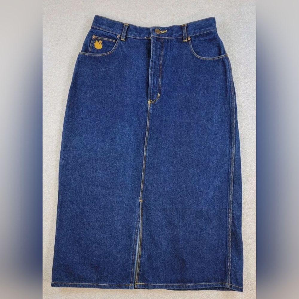 Vintage Gloria Vanderbilt Denim Skirt